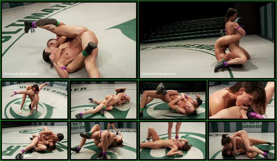 28444 / Battle of the Fitness Amazon Babes!! Wenona vs Rilynn Rae / Wenona and Rilynn Rae /
